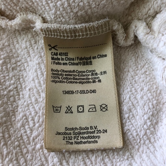 Scotch & Soda Home Alone Asymmetrical Sweatshirt - Picture 11 of 11